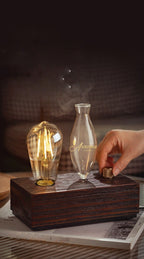 【Auroma-casa】復古実木冷香アロマディフューザー｜灯りと香りの上質空間