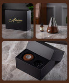 【Auroma-casa】空谷の器 - 清香ディフューザー｜無水式冷香｜寝室用 書斎用アロマディフューザー - 理想的な誕生日プレゼント