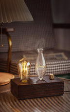 【Auroma-casa】復古実木冷香アロマディフューザー｜灯りと香りの上質空間